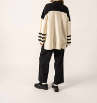 Saint James - Givre Mock-neck Wool Tunic Sweater