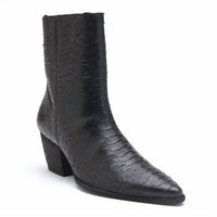 Matisse Women's Caty Bootie in black snake - women's shoe