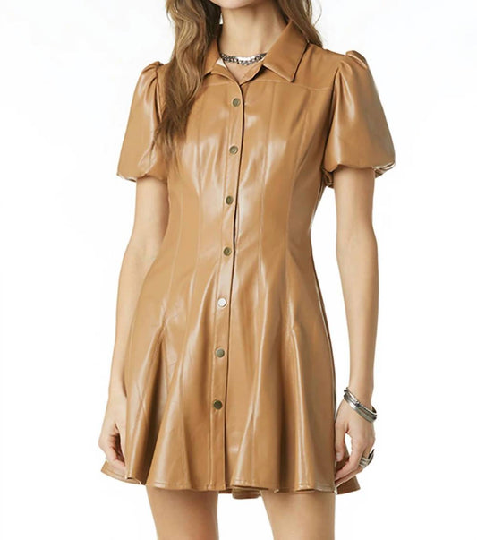 Tart Collections - Thora Vegan Leather Dress