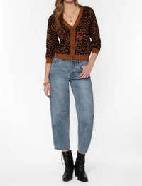 Velvet Heart - Sharyl Animal Print Cardigan