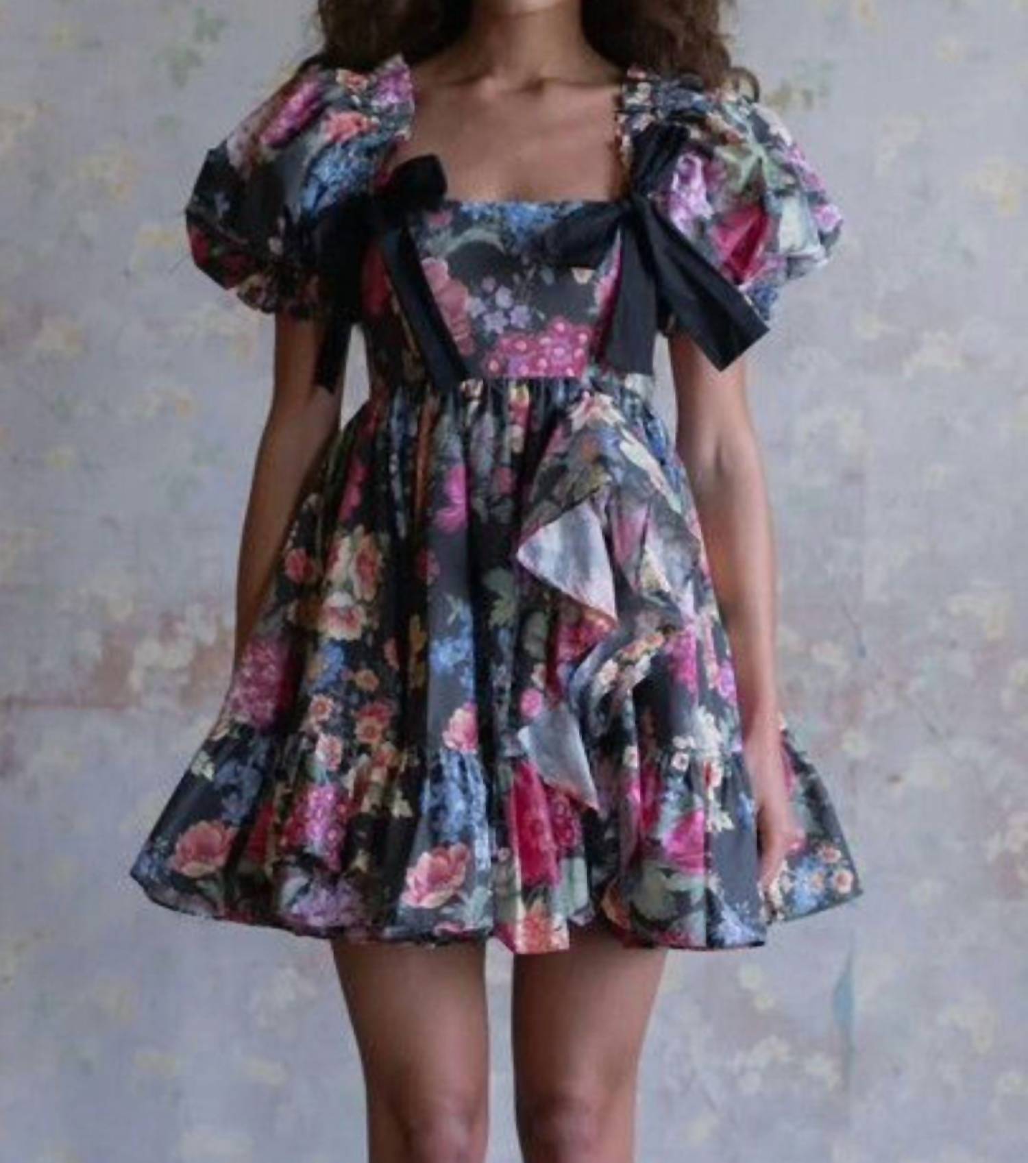 Selkie - Puck Buttercream Mini Dress