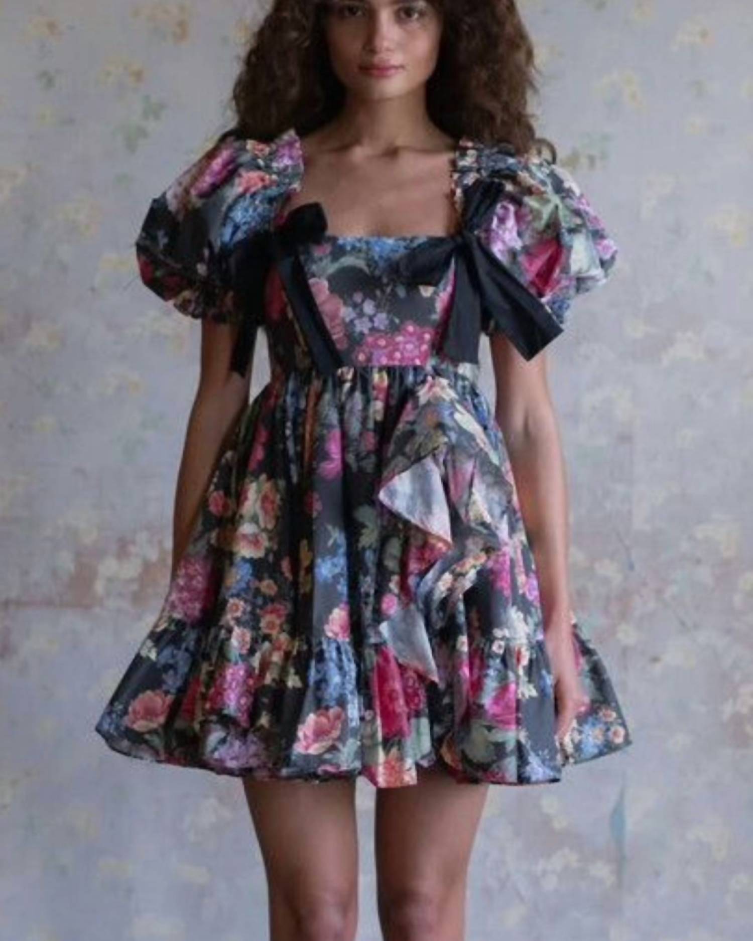 Selkie - Puck Buttercream Mini Dress