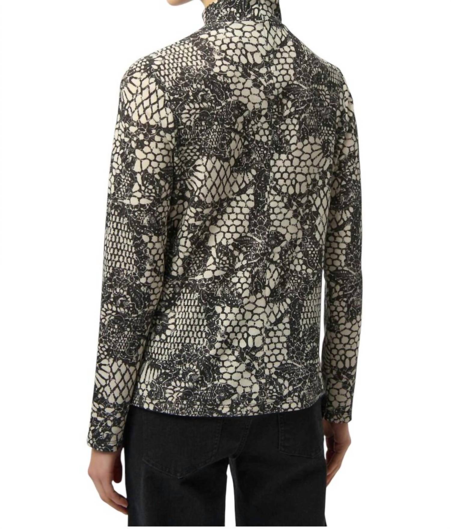 Joseph Ribkoff - Long Sleeve Mock Neck Sweater