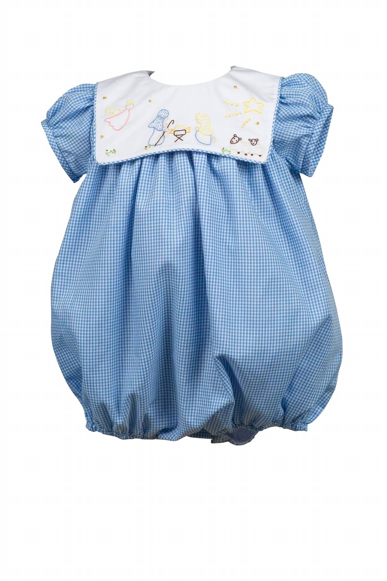 The Proper Peony - Girl's Manger Bubble Romper
