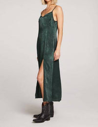 saltwater LUXE Isabella Midi Dress in twilight - women's dress - alternate view