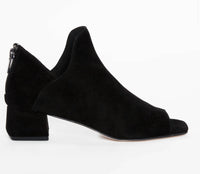 Pelle Moda - Women's Vonn Open Toe Suede Bootie