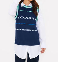 Brodie Cashmere - Parker Stitched Vest