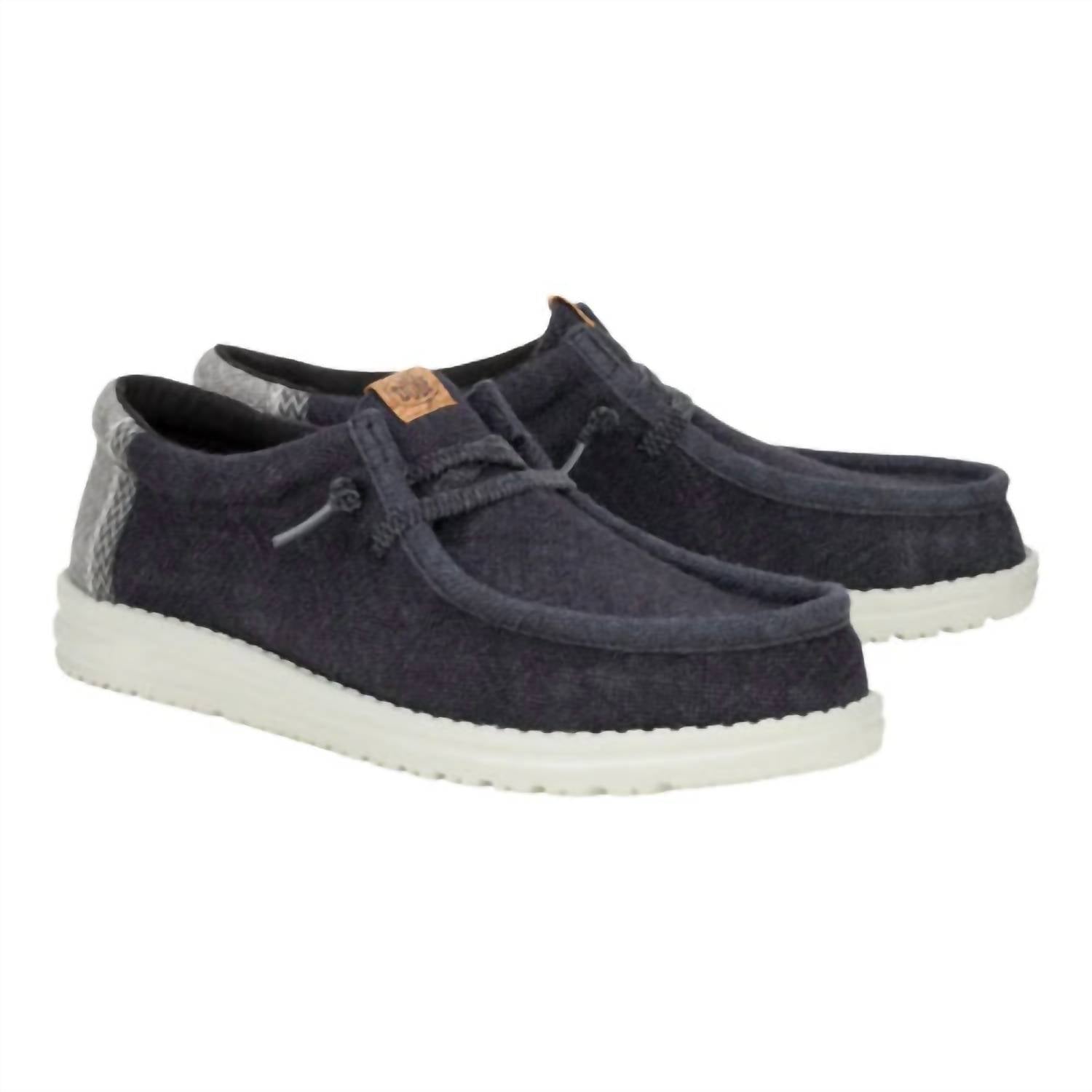 Hey Dude - Kid's Wally Patterned Jute Slip-on Shoes