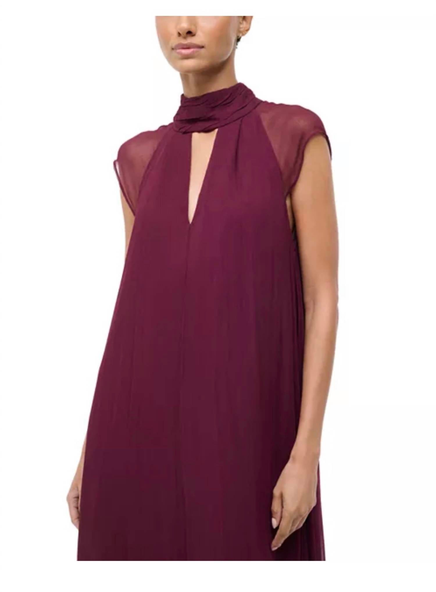 Staud - Camilla Tie Neck Maxi Dress