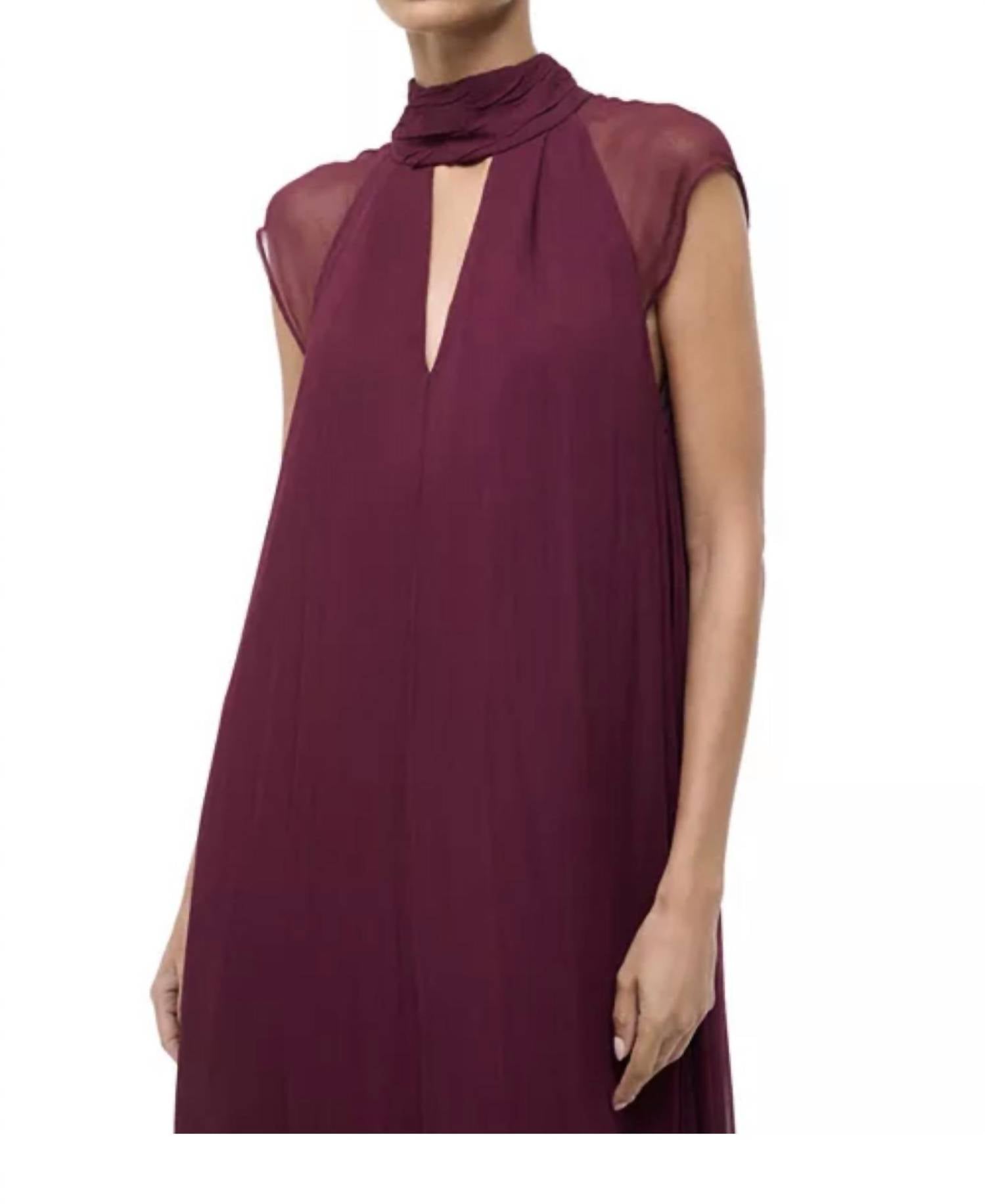 Staud - Camilla Tie Neck Maxi Dress
