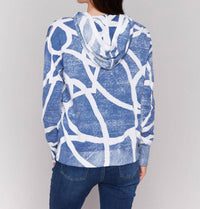 Charlie B - Drop Shoulder Hooded Sweater