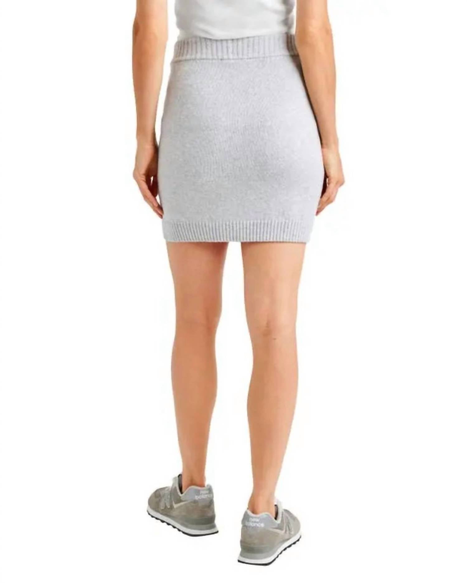 Splendid - Ribbed Trim Sweater Skirt