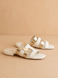 Oasis Society - Women's Parker Architectural Flat Summer Sandal