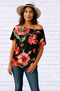 E. Luna - Floral Off The Shoulder Top