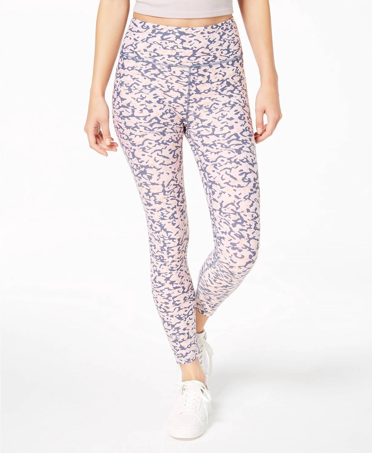 Calvin Klein - Activewear Lynx Print High Waist Ankle Leggings