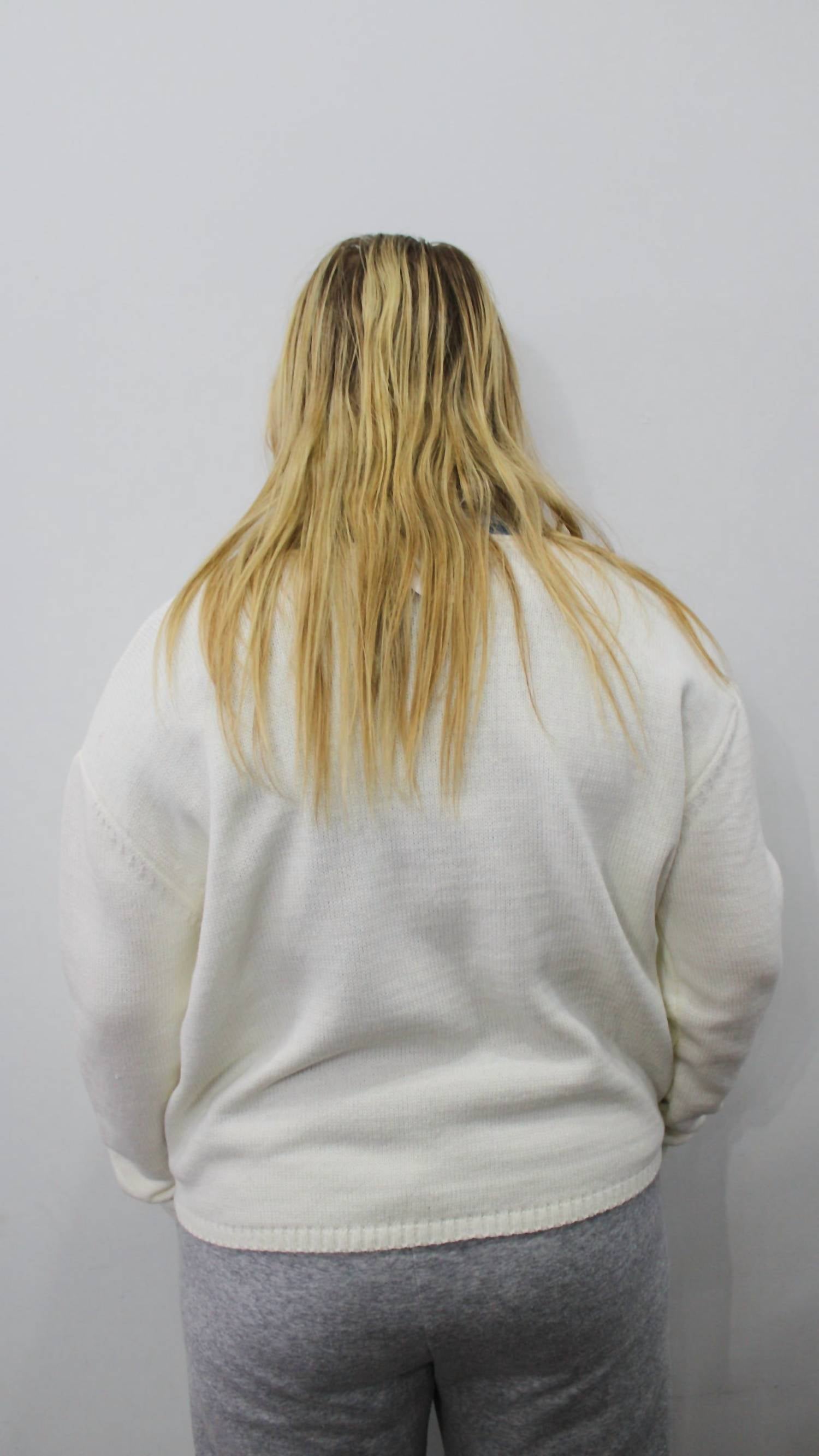 WISHLIST Darcy Embroidered Cardigan in white - women's cardigan - detail view