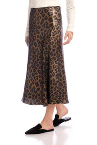 Karen Kane - Women's Animal Print Pull-On Skirt