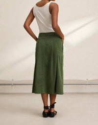 Velvet By Graham & Spencer - Lilian Midi Skirt