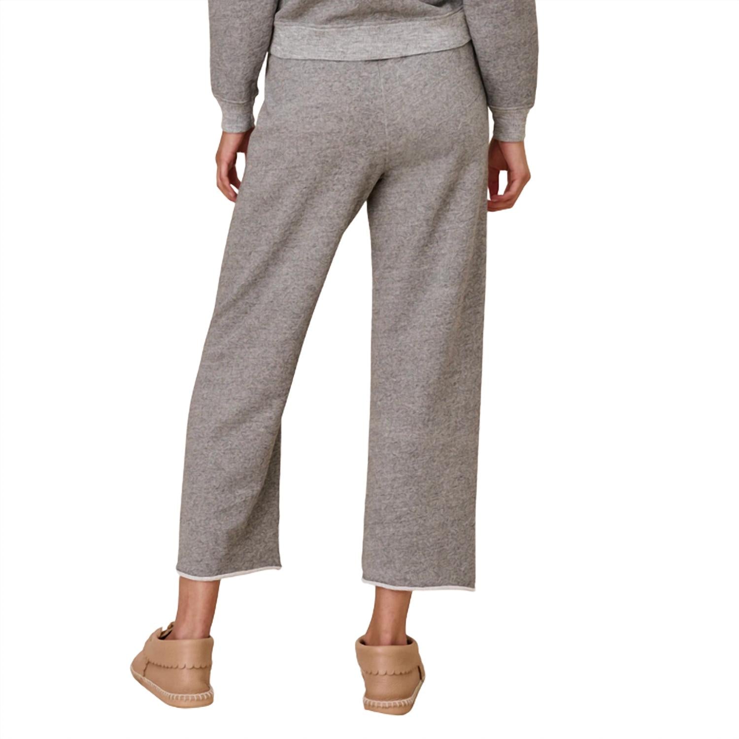 The Great. - Women's The Wide Leg Cropped Sweatpant