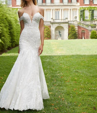Morilee - Pasiphae Frosted Alencon Lace Dress