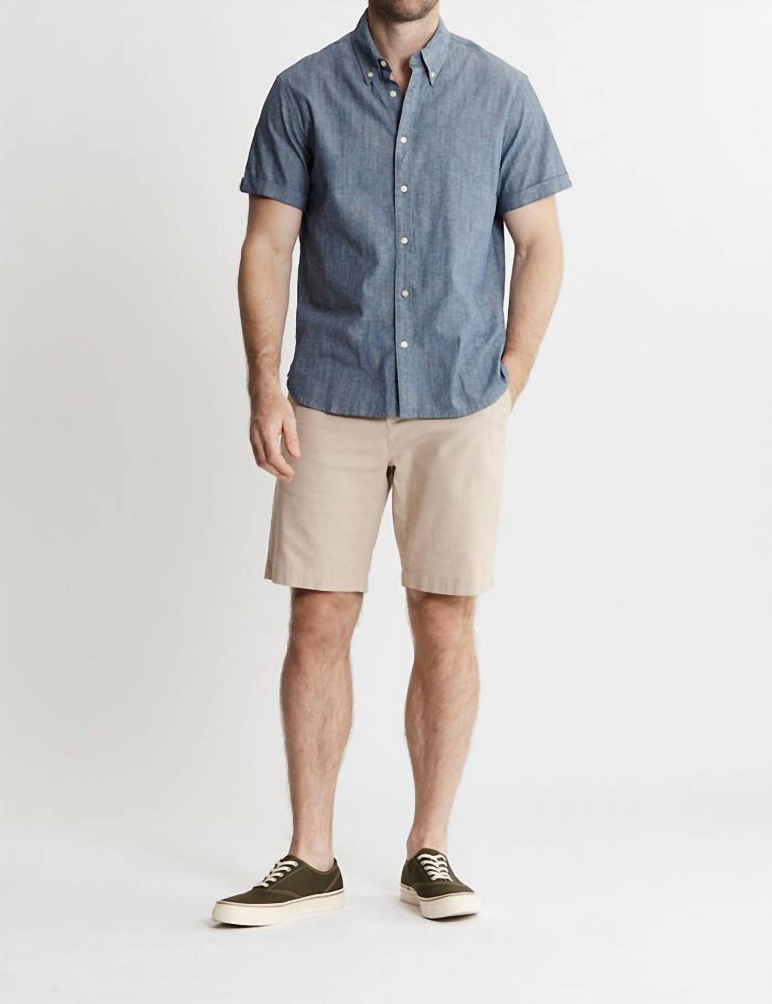 Jachs New York - Short Sleeve Chambray Shirt