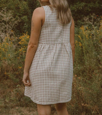 Wishlist - Maple Grove Gingham Mini Dress