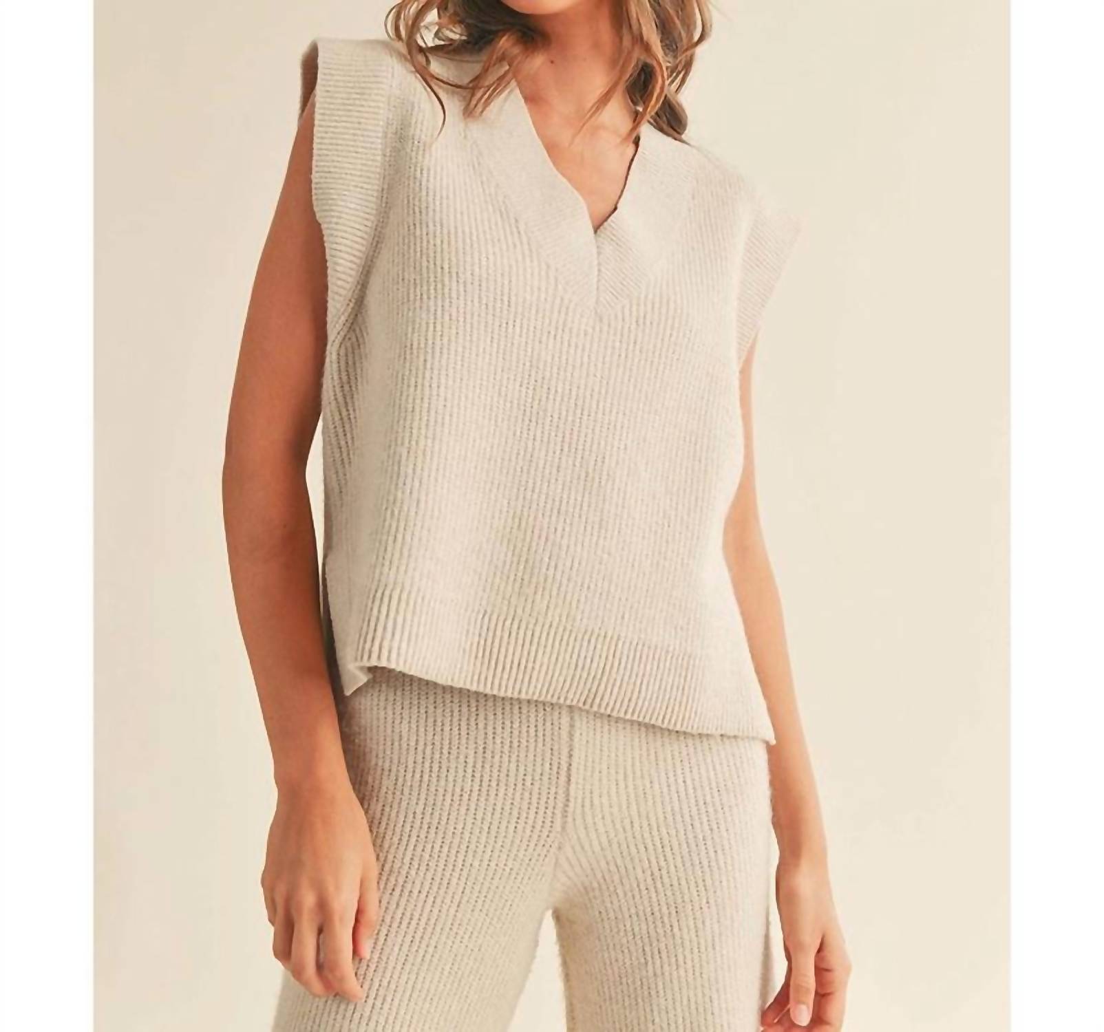 Thml - Knitted V-neck Vest