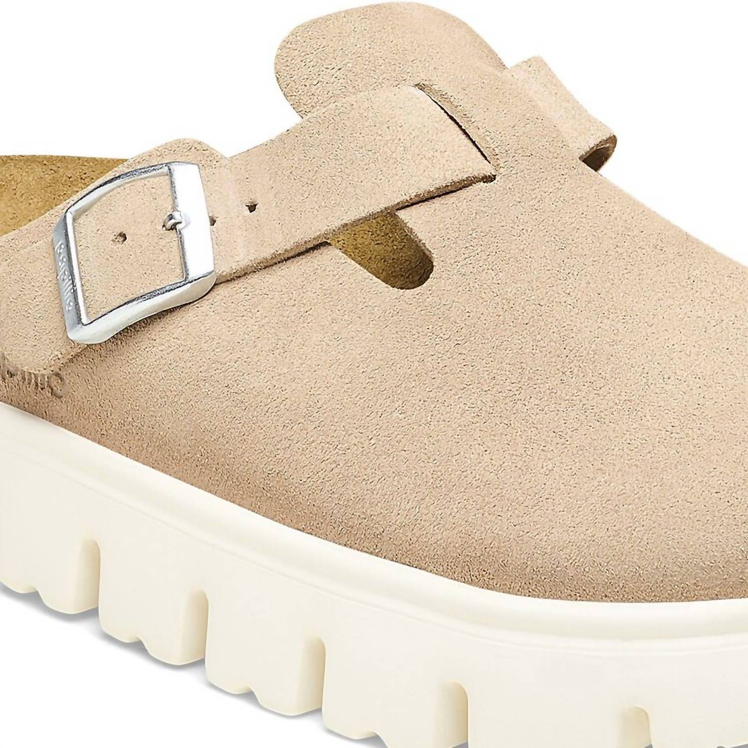 Birkenstock - Women's Boston Chunky Suede Leather Clog