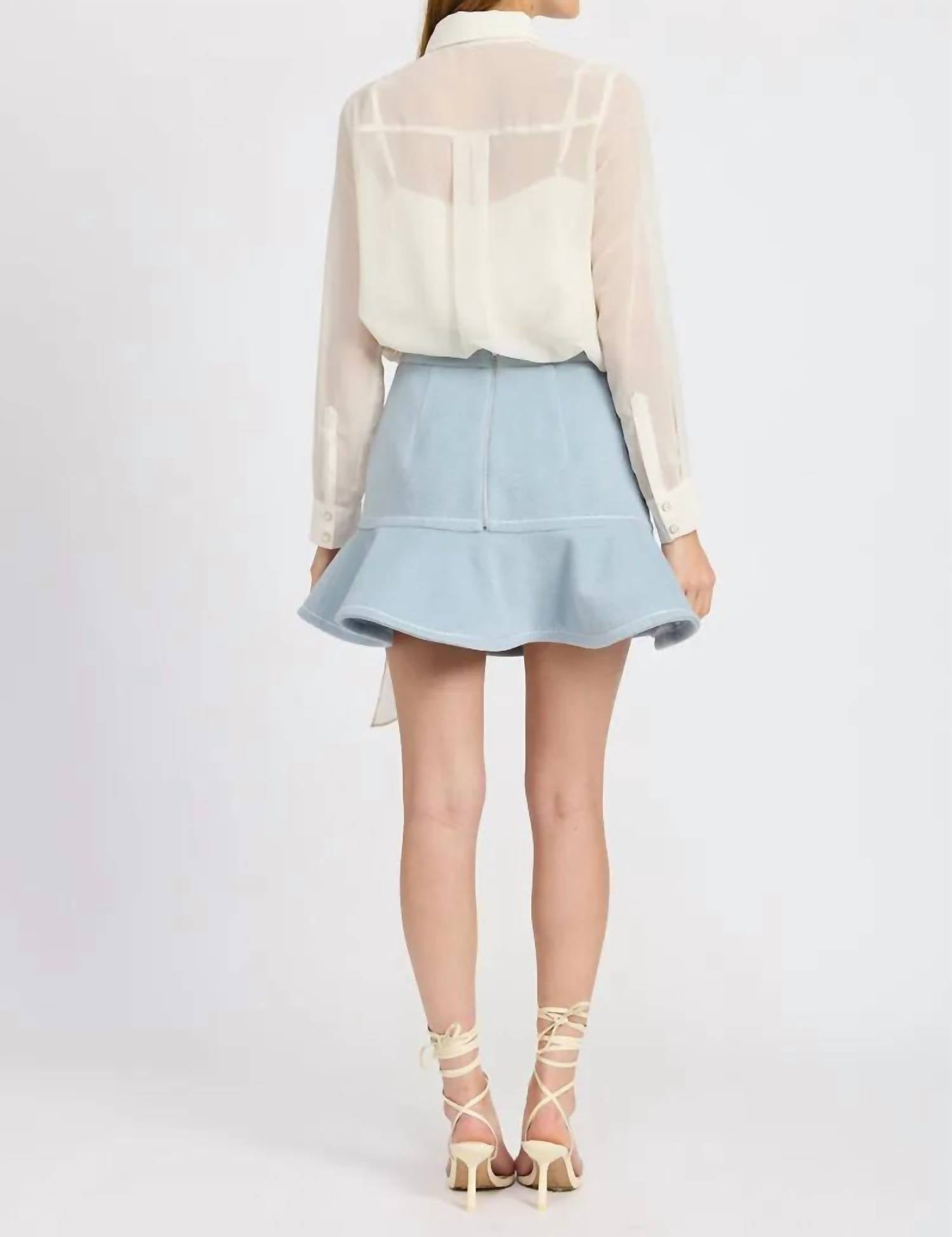 En Saison - AYDEN MINI SKIRT