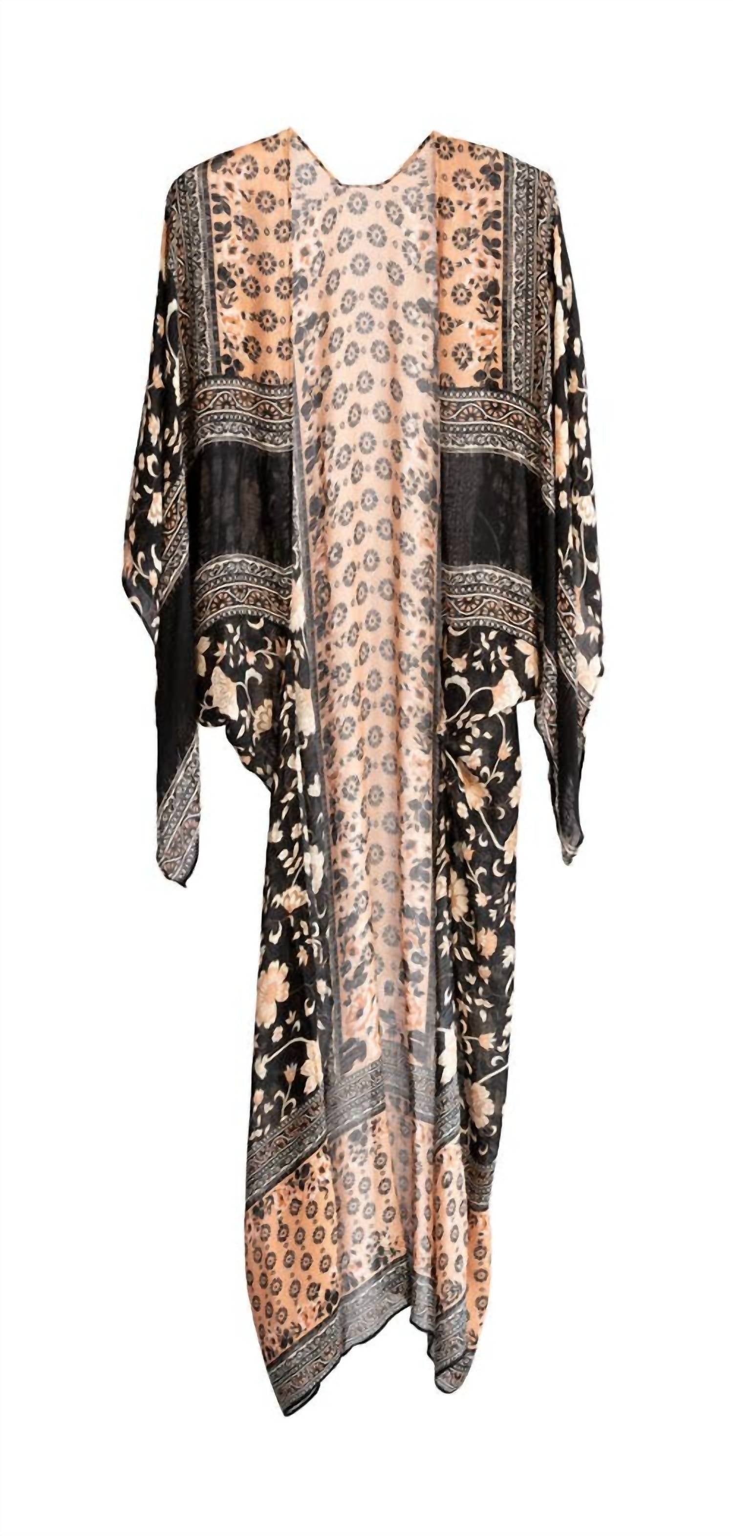 Shiraleah - Cicada Poen Front Kimono