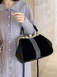 Vividlux - Women's Geometric Sequined Split-joint Crossbody Handbags