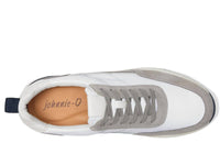 JOHNNIE-O Men's Prima Vintage Sneaker Shoe in white gray - men's sneaker - alternate view