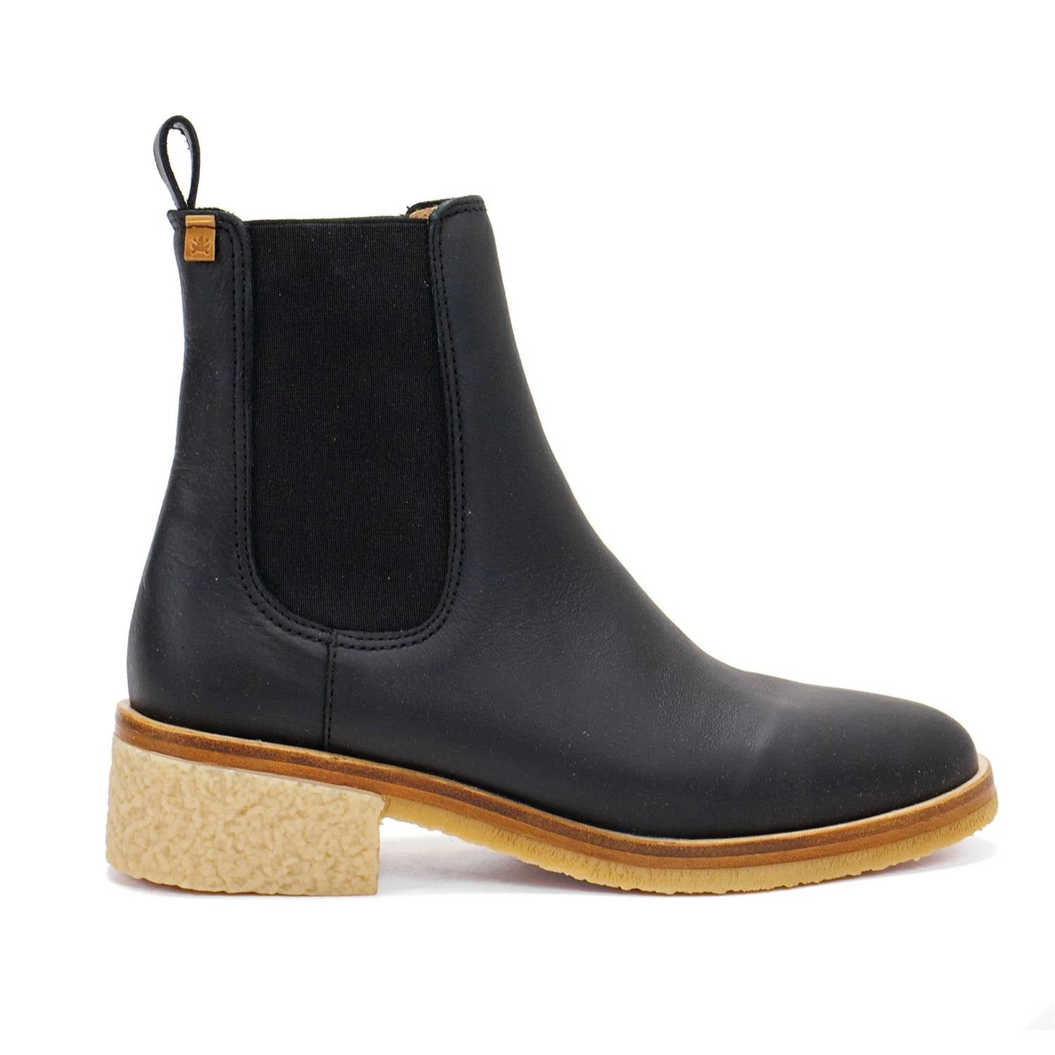 El Naturalista - Women's Irati Block Heel Ankle Boot