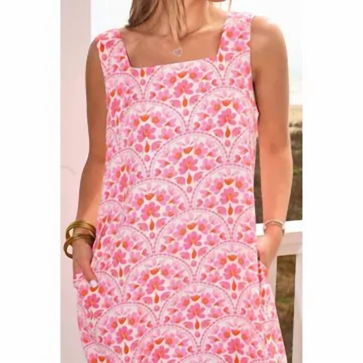 Jess Lea - Sunlit Blossoms Sleeveless Dress