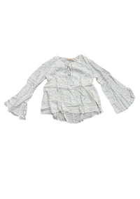 Hem & Thread - Women's Swiss Dot Babydoll Blouse