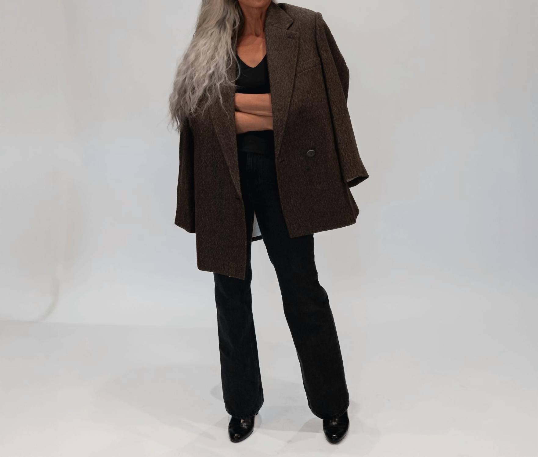 Alysi - Maxi Blazer Coat