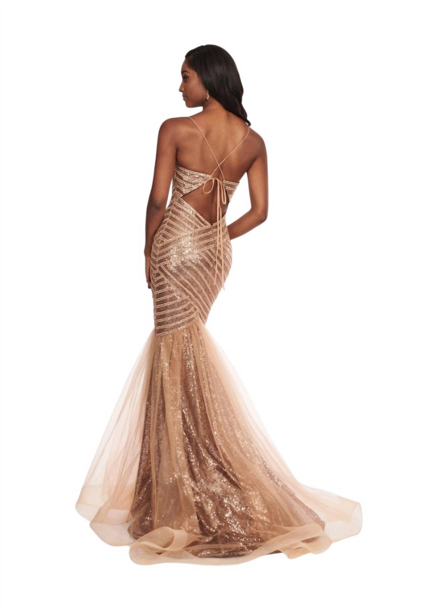 Rachel Allan - Long Formal Mermaid Dress