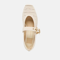 Dolce Vita - Women's Mikel Perforated Suede Mary Jane Flat