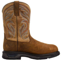 ARIAT Men's Workhog Xt H2o Boot in distressed brown bravo brown - men's boots