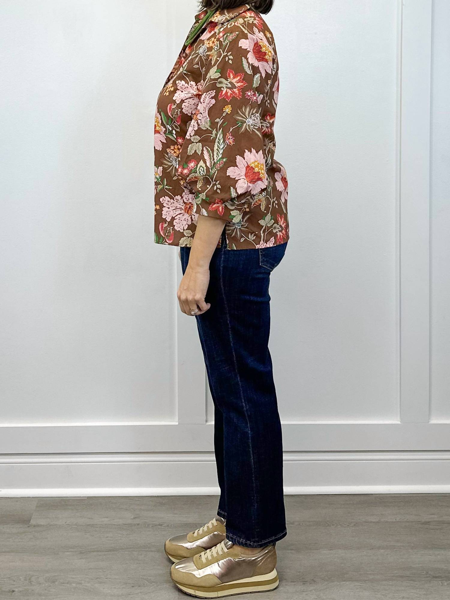 Jodifl - Meadow Button Top