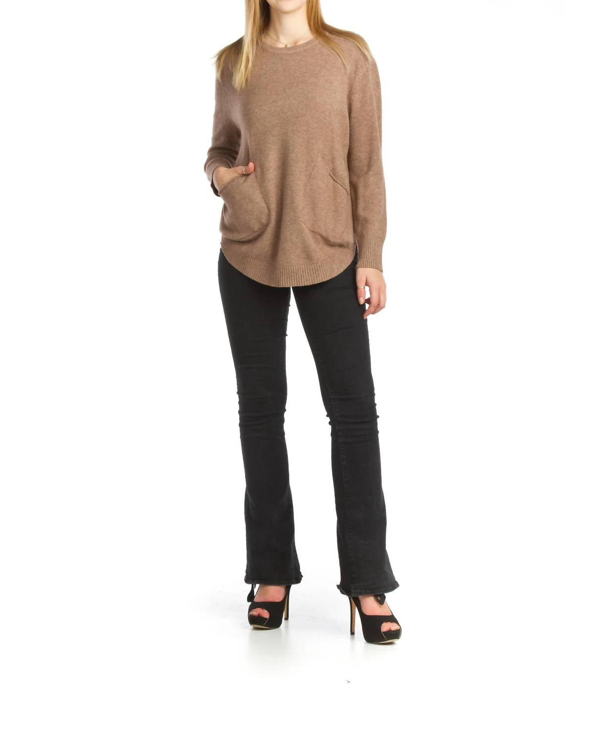 Papillon - Rounded Hem Sweater Tunic