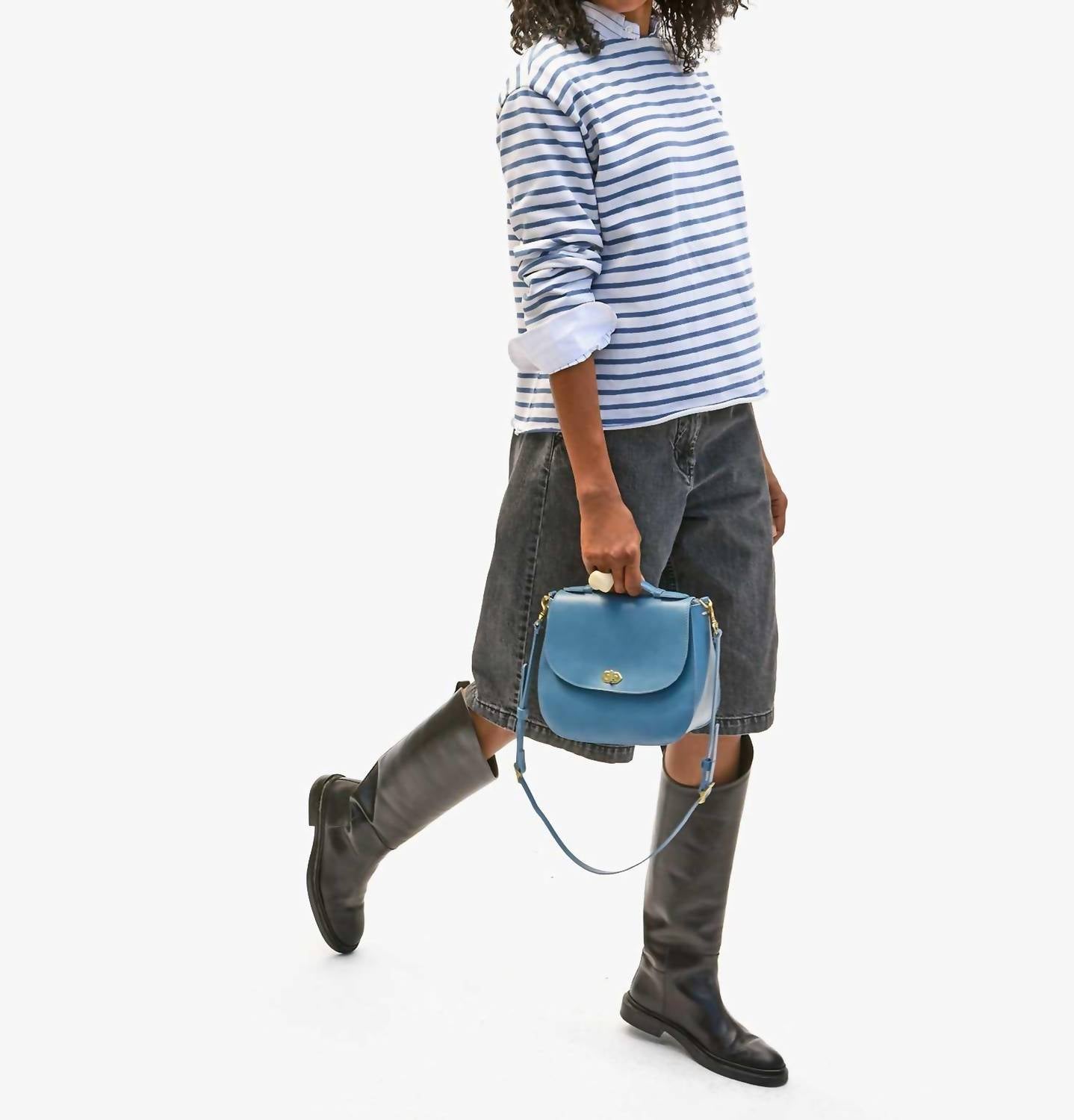 Clare V. - Women's Turnlock Louis Bag