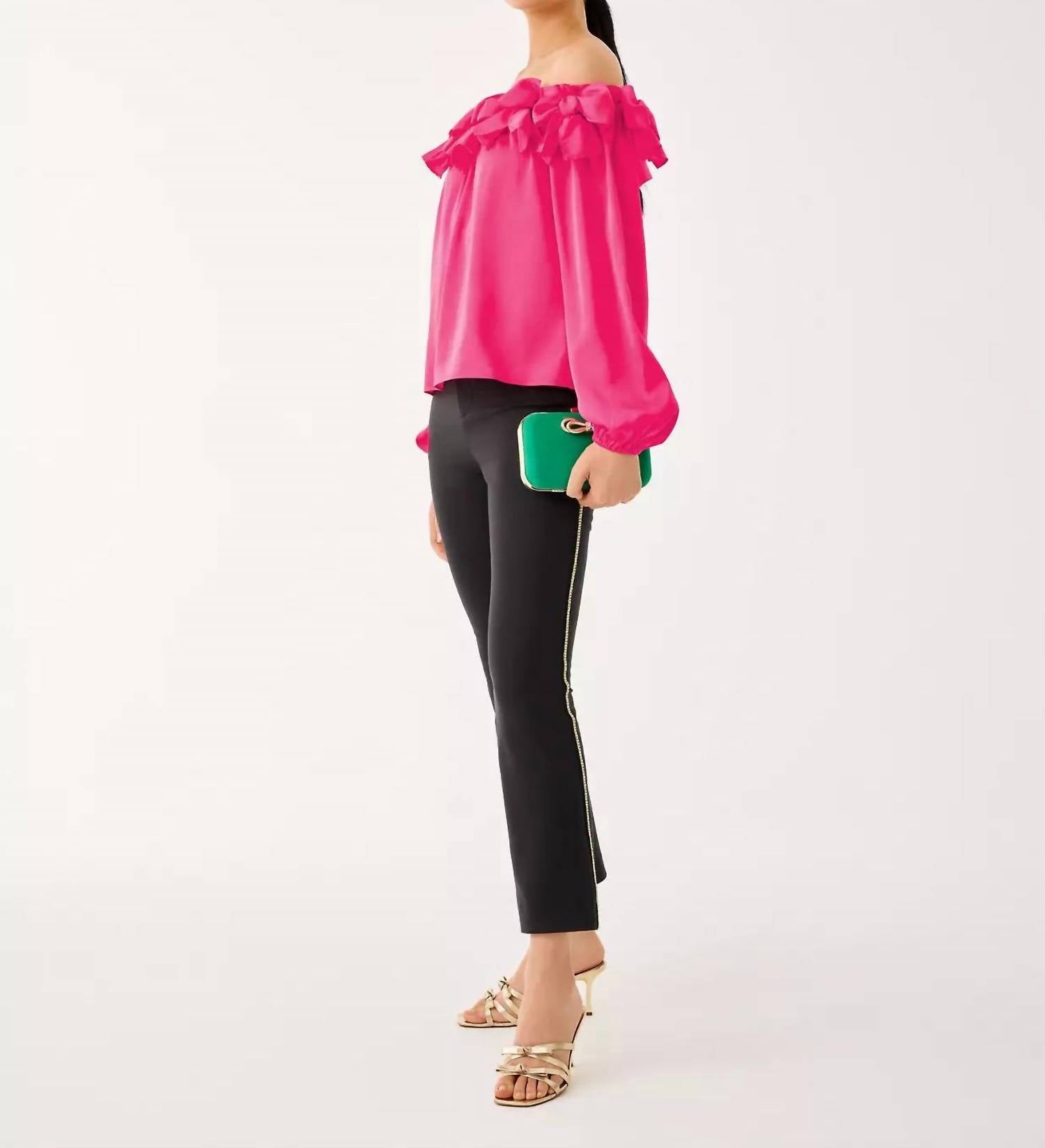 Lilly Pulitzer - Women's Ana Embellished Crop Flare Pants