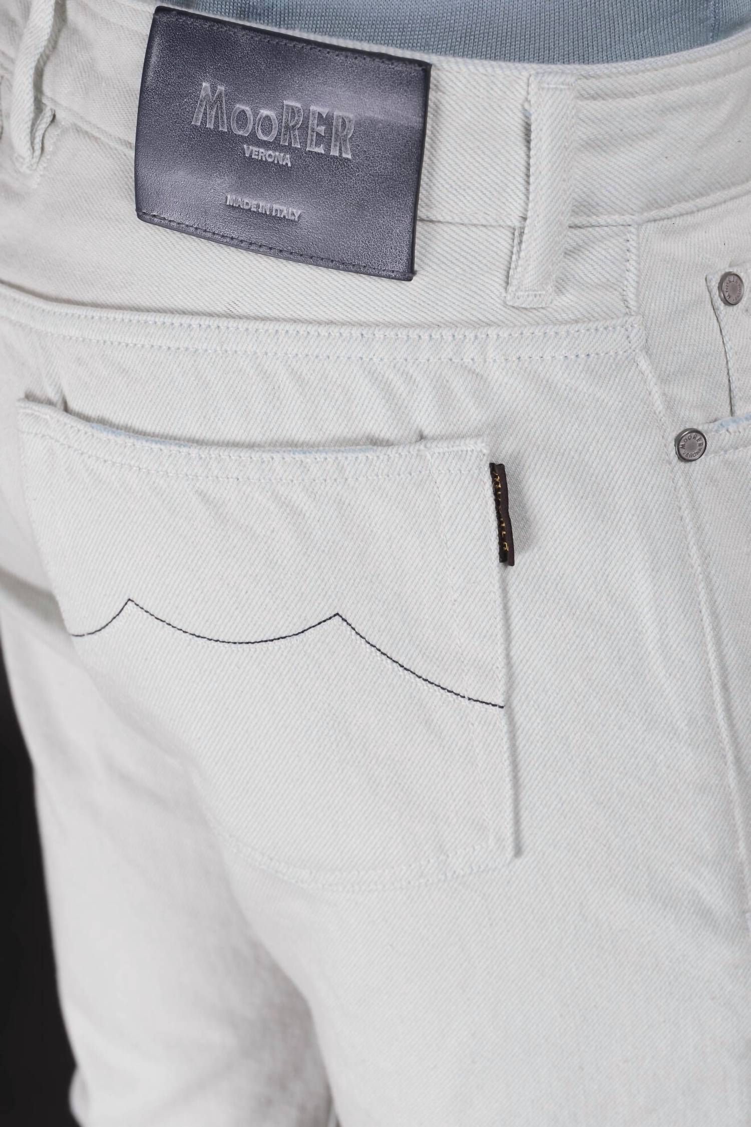 Moorer - Men's Pavel 55 Tapered Denim Jeans