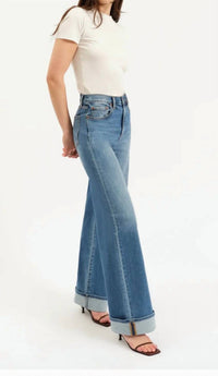 Daze - Far Out High Rise Wide Leg Jean