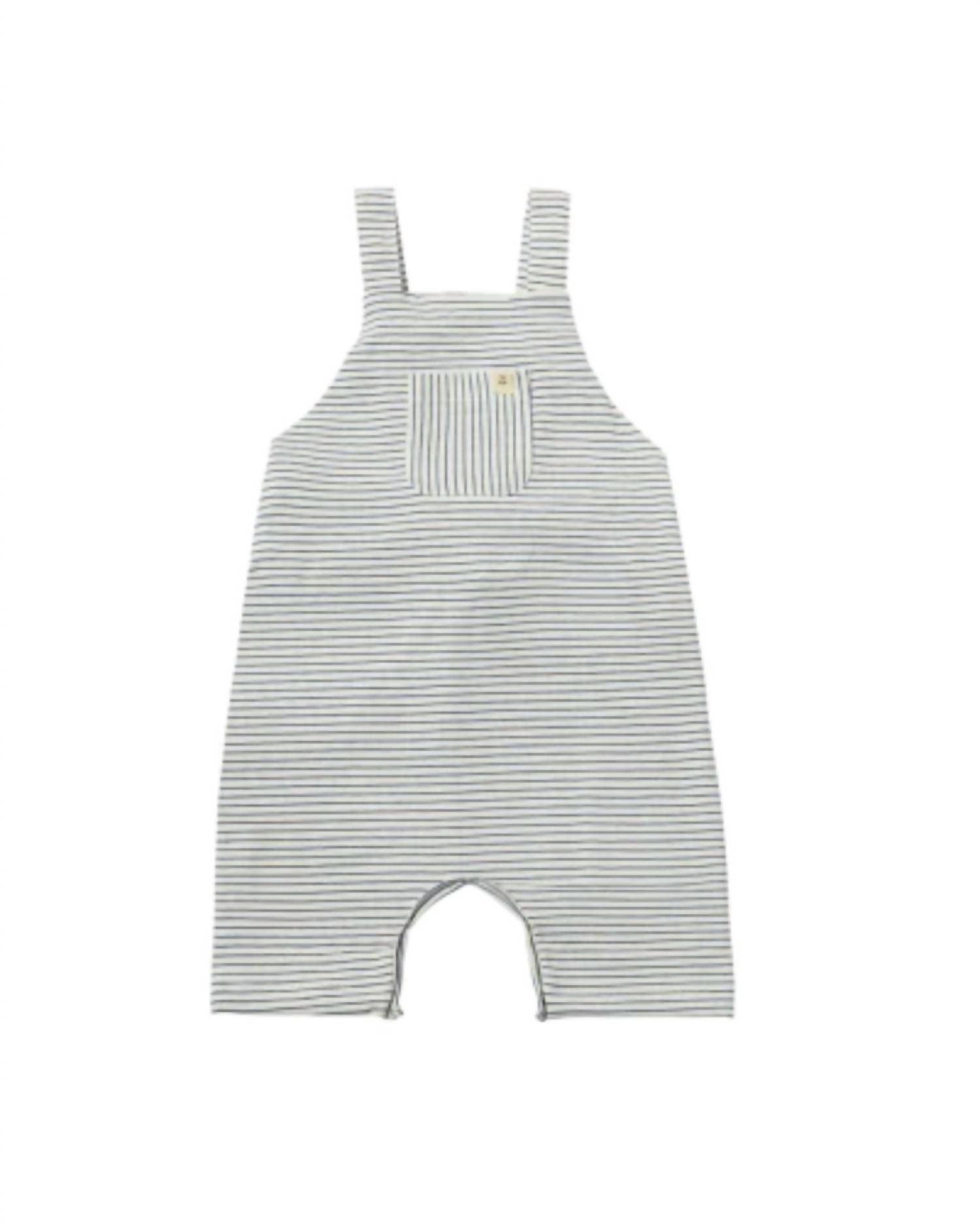 Me & Henry - Boy's Dandy Jersey Stripe Romper