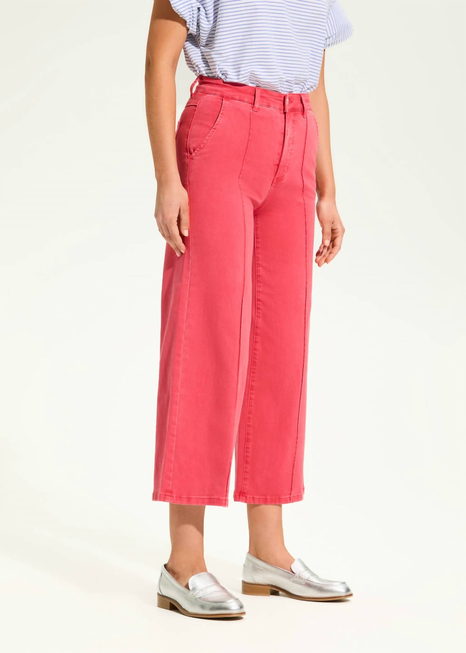 Fdj - Suzanne Wide Crop Denim