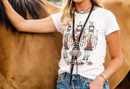 Montana Silversmiths - Women's Concho Bolo Turquoise Attitude Necklace