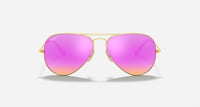 Ray Ban - Women's Rb3025 Aviator Flash Lenses Sunglasses