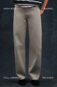 Amo Denim - Christie High Rise Barrel Jean